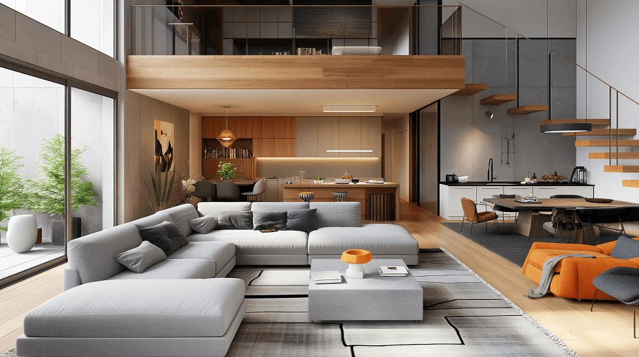 Architects using VR headsets and BIM software for real-time clash detection and 3D architectural visualization in Thane studio.